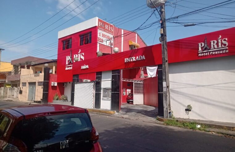 Homem é encontrado morto após entrar com amigos na Pousada Paris, do Coroado
