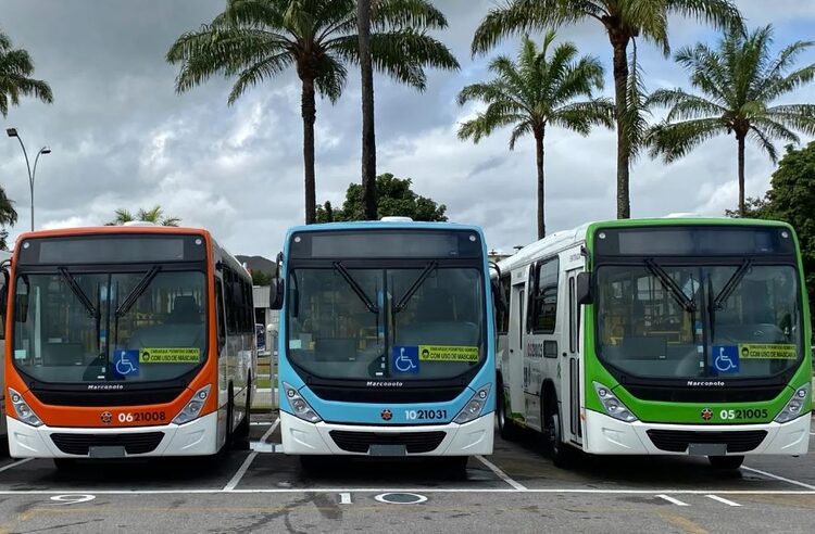 Frota do transporte público de Manaus recebe 20 novos ônibus hoje