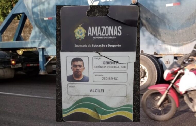 Tragédia: Servidor da Seduc estava a caminho do trabalho quando foi esmagado por carreta na av. Rodrigo Otávio