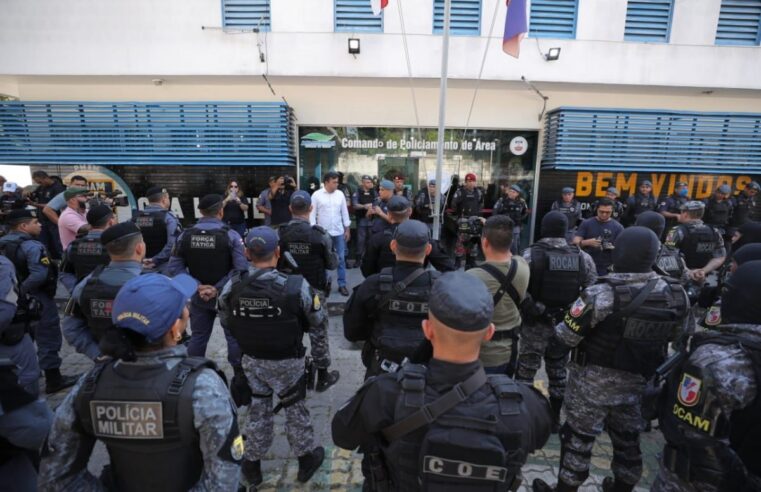 Wilson Lima acompanha nova fase da operação “Inquietação” na zona norte e leste de Manaus