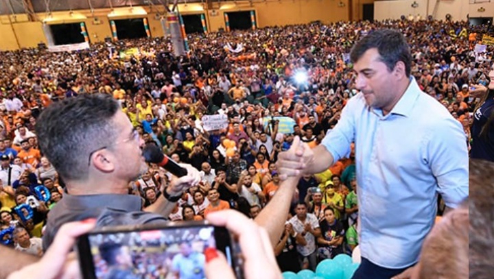 “Eu vou falar para todos que Manaus e o Amazonas precisam de ti, Wilson!”, diz David Almeida durante discurso emocionante