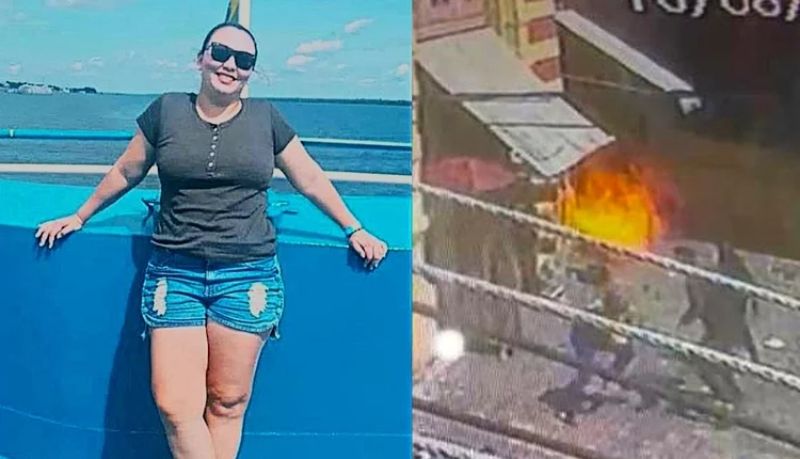 Após 40 dias internada, sobrevivente de incêndio em lotérica tem alta médica