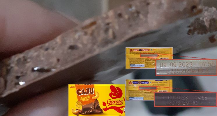 Perigo: Anvisa alerta que lotes de chocolates Garoto estão vindo com vidro