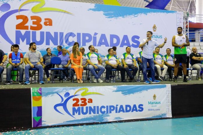 Prefeito David Almeida realiza abertura da 23ª Municipíadas das escolas da Semed