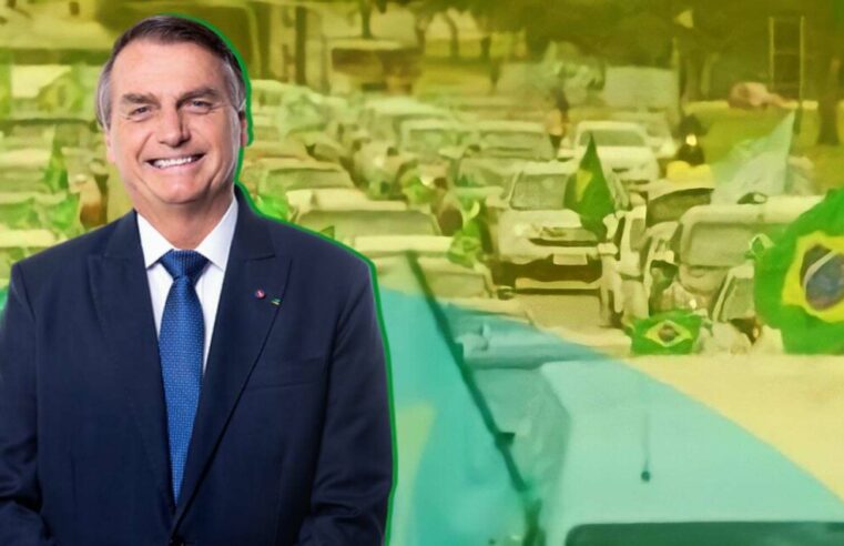 Onda Verde e Amarela faz última manifestação em apoio ao Bolsonaro antes do 2º turno, em Manaus