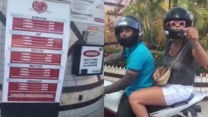 Ronaldinho é flagrado entrando em motel com amante e o pau come; veja vídeo