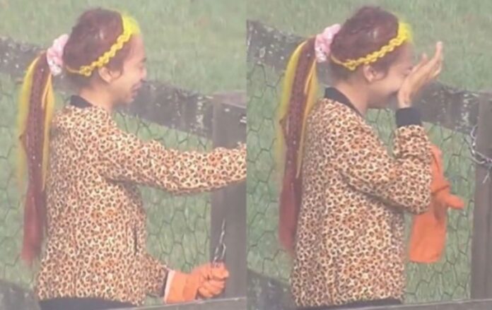 Em “A Fazenda”, Ruivinha chora por deboche de Lucas: “Me humilhou”