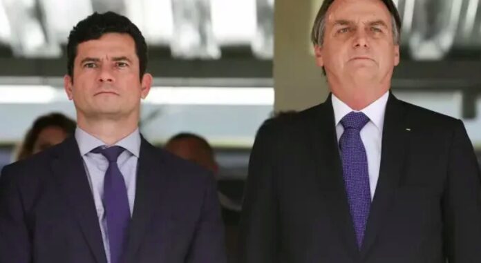 Moro reforça apoio a Bolsonaro, que comemora: “Apaga-se o passado”￼