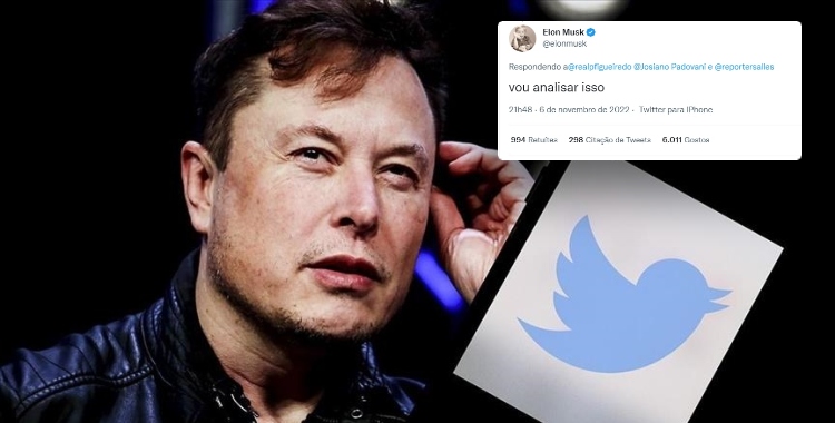Elon Musk promete verificar casos de censura contra conservadores brasileiros no Twitter