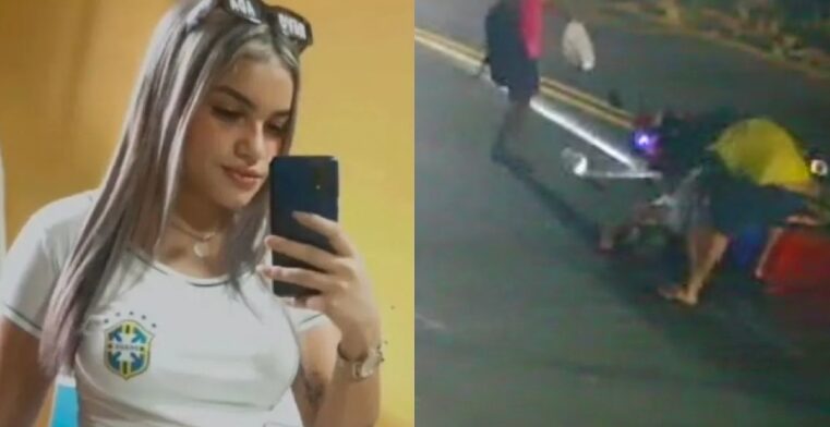 Fatalidade: Câmera flagra exato momento em que ‘linda jovem’ tem cabeça esmag4da no Alvorada; veja vídeo