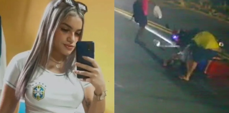 Fatalidade: Câmera flagra exato momento em que ‘linda jovem’ tem cabeça esmag4da no Alvorada; veja vídeo