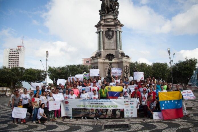Manaus é a segunda cidade do país que mais acolheu imigrantes da Venezuela