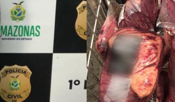 Dupla é presa depois de furtar peças de carnes avaliadas em mais de R$ 1,8 mil em Manaus