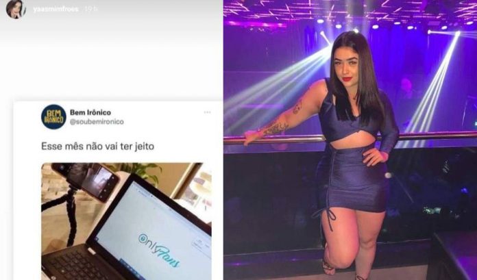 Jovem presa com quadrilha de estelionatários em Manaus viverá de OnlyFans; veja postagem