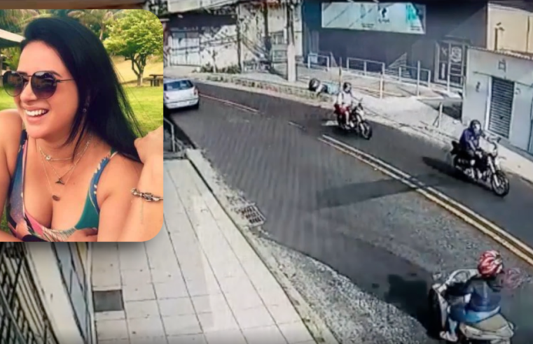 Tragédia filmada: linda jovem m0rre da pior maneira possível no caminho do trabalho; veja vídeo