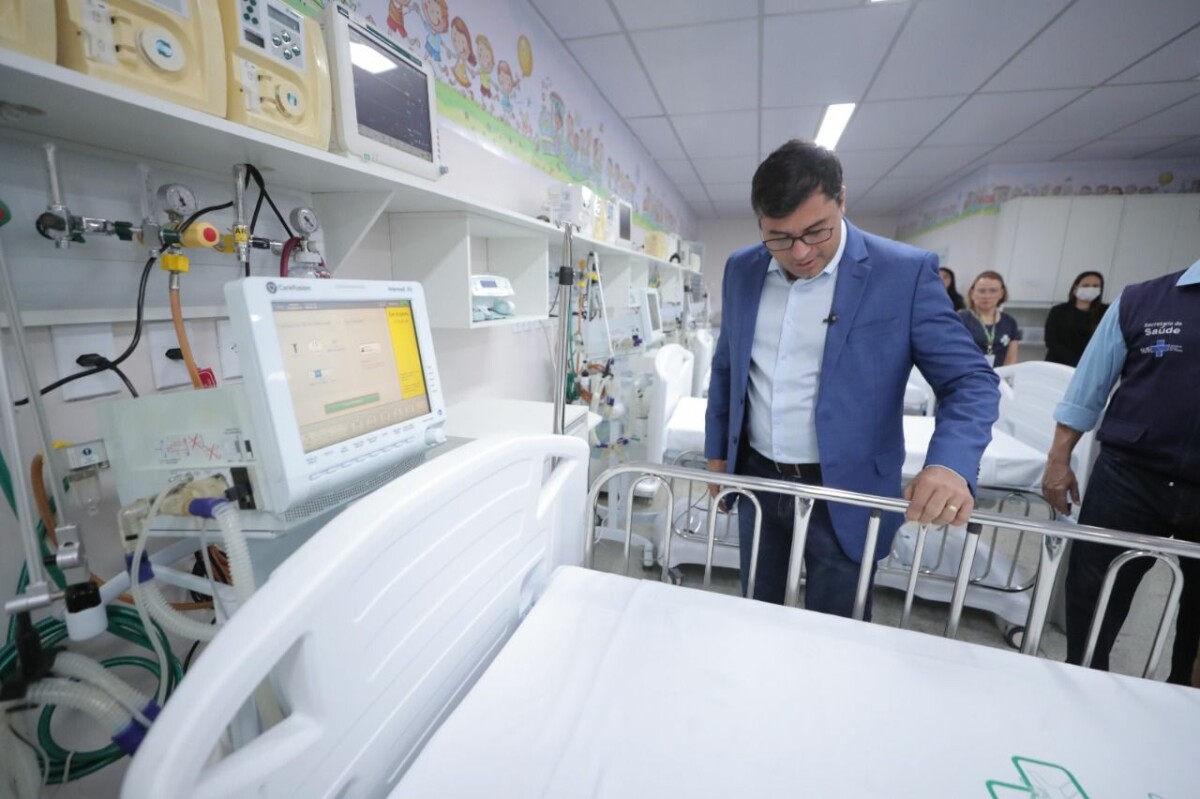 Governador Wilson Lima entrega novos leitos de UTI ao Hospital Infantil Dr. Fajardo