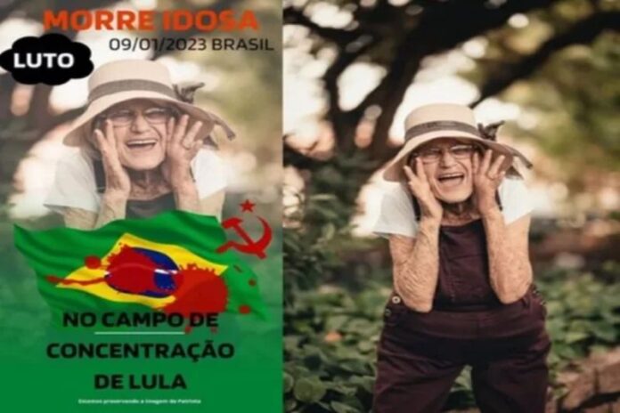 ‘Fake news porca’, diz neta de idosa apontada como morta entre bolsonaristas