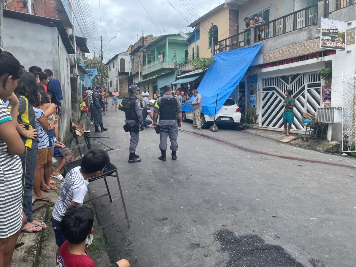 Violência sem limites: homem é executad0 com tir0s na cabeça no bairro da Compensa; veja vídeo