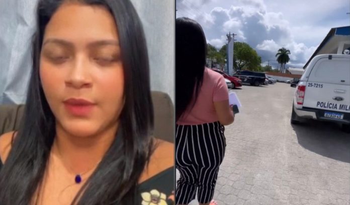 “Indo resolver as coisas do jeito certo” destaca suposta pivô do “Barraco da Bemol” em story na delegacia; assista ao vídeo