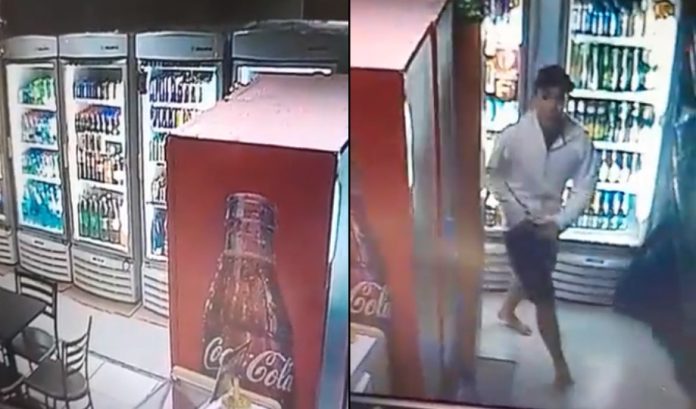 Em Manaus, frentista é rendido e tem posto de combustível assaltado por criminosos; assista ao vídeo