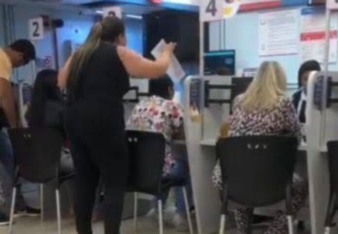 Vídeo da mulher que expôs traição do marido durante barraco na Bemol divide opinião na web