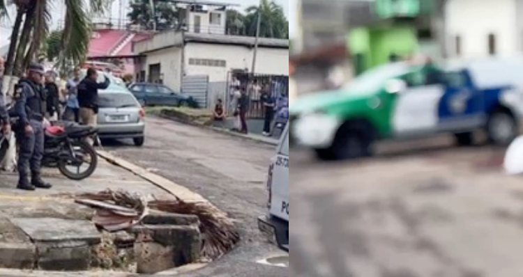 Revoltante: Segurança é m0rto com t1ro na caveç4 durante assalto no bairro Raiz
