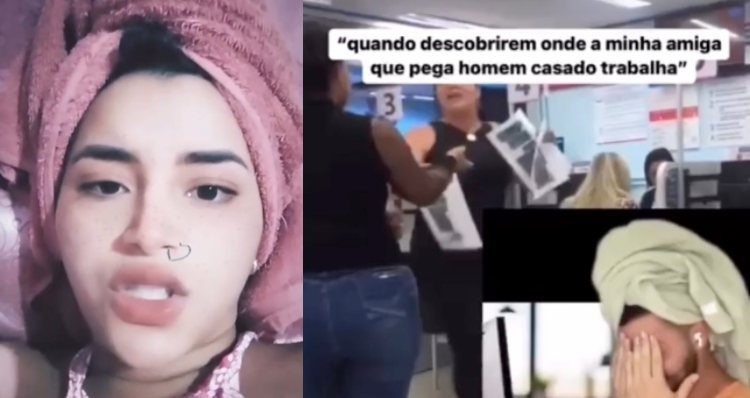 “Ela colhe o que planta”: enteada de funcionária da Bemol revela que madrasta era casada e agred1a marido; veja vídeo