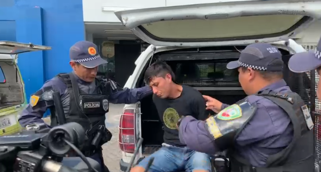 VÍDEOS: criminoso faz funcionária de loteria refém e termina preso em Manaus