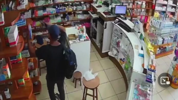 Suspeito assalta farmácia e tira selfie após ação criminosa na zona norte da capital; confira