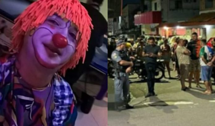 Vendedor ambulante mata palhaço em barzinho no Alvorada em Manaus