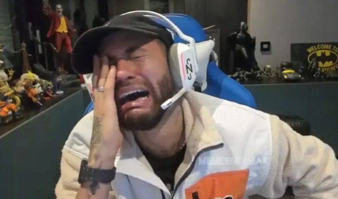 Durante live, Neymar perde 1 milhão de euros com apostas online