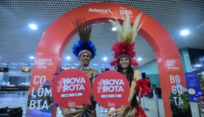 Novo voo que conecta Manaus a Bogotá sem escalas é inaugurado