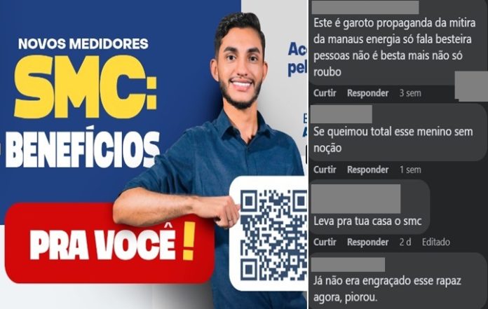 Humorista Lenadro Leitte é ‘detonado’ por fazer propaganda defendendo os novos medidores aéreos