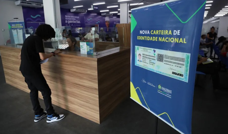 Nova Carteira de Identidade Nacional começa a ser emitida no Amazonas