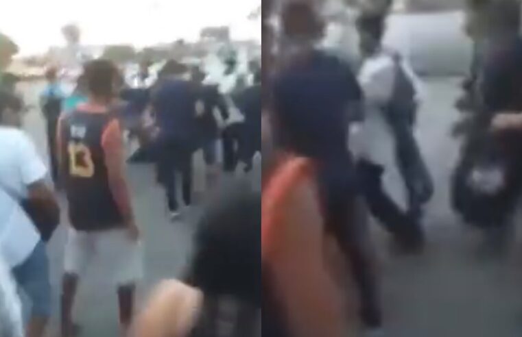 Em Manaus, suspeito é acertado com mega voadora durante linchamento no Jorge Teixeira; confira o vídeo