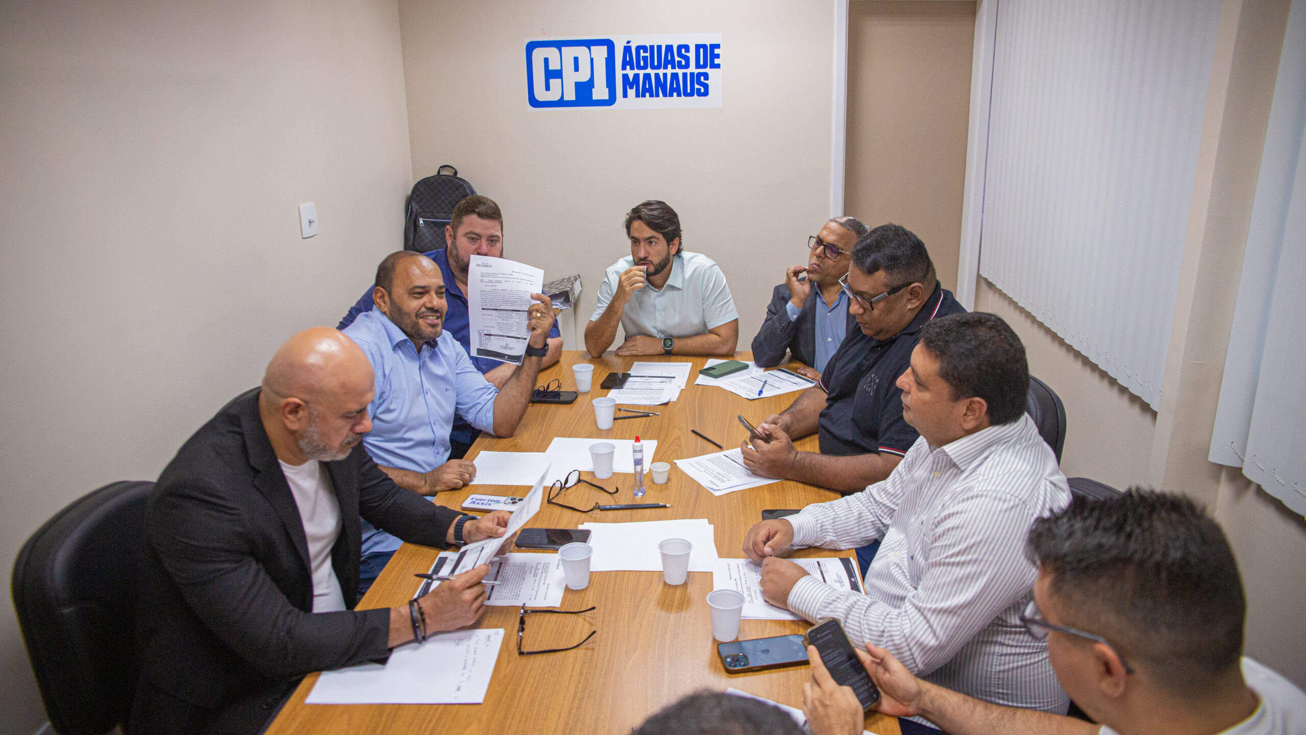 CPI da Águas de Manaus discute proposta enviada pela concessionária e define calendário de atividades