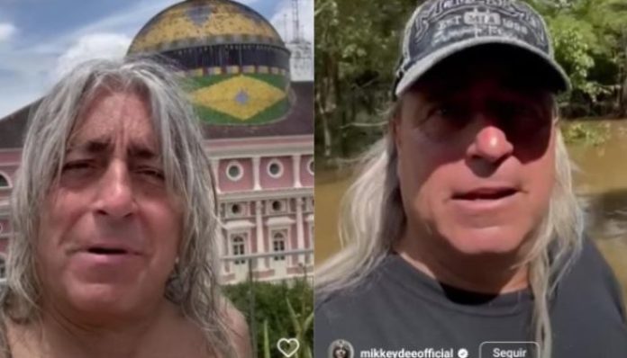 Baterista do Scorpions aproveita as belezas de Manaus e dispara: ‘muito quente’