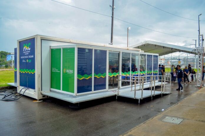 Unidade Móvel do PAC é instalada na zona leste de Manaus