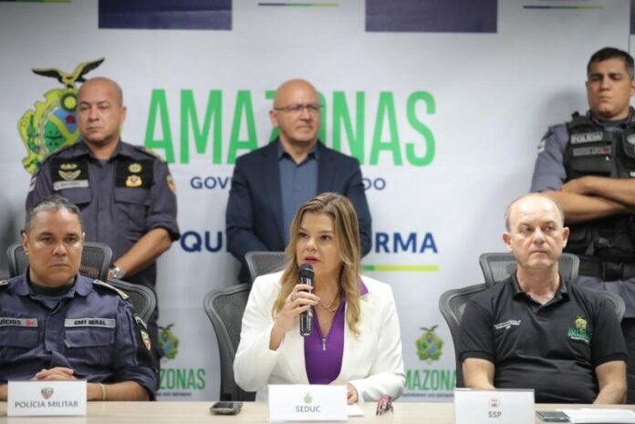 Governo do Amazonas cria comitê de segurança para fortalecer monitoramento das unidades de ensino