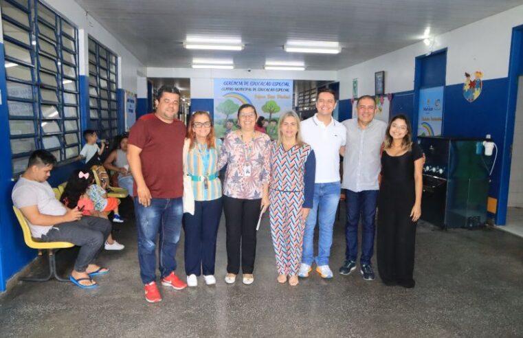 Prefeitura de Manaus amplia parceria com faculdade para atendimento de alunos da Educação Especial