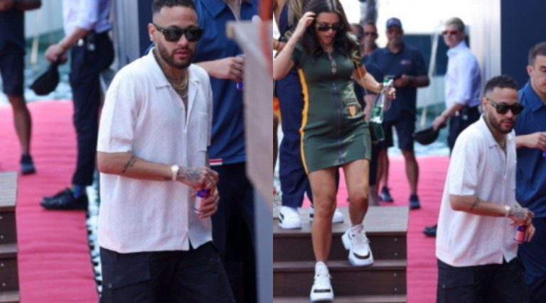 Neymar é criticado por postura indiferente com namorada grávida