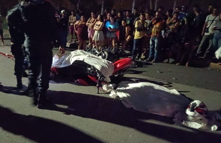 Em Manaus, casal morre após violenta colisão no Santa Etelvina