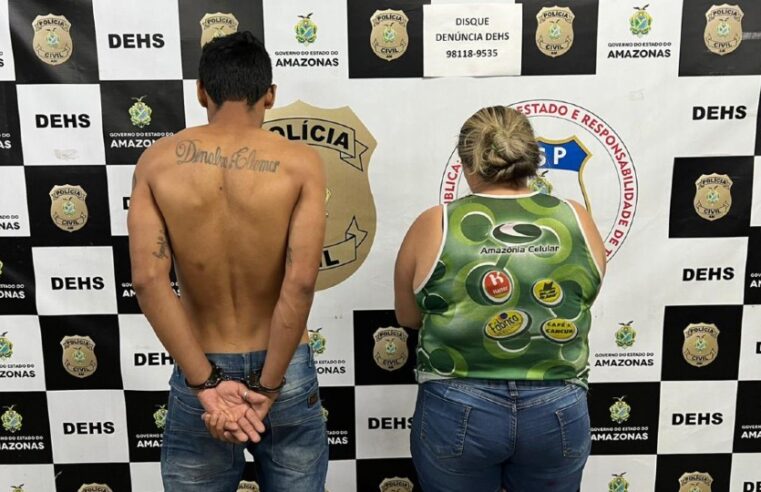 Trio suspeito de torturar mulher até a morte é preso em Manaus