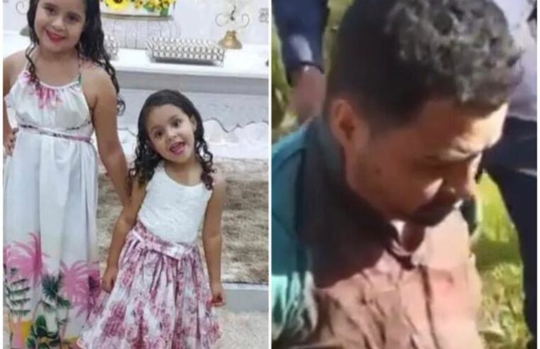 Pai que matou as próprias filhas a facadas para se vingar de traição é preso