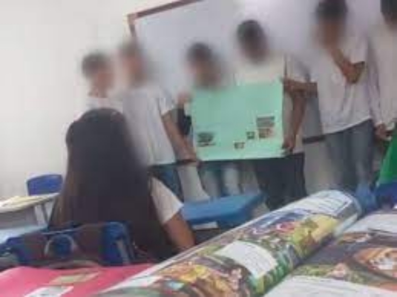 Aluno que atingiu menina com uma caneta, terá acompanhamento psicológico e social, diz prefeitura