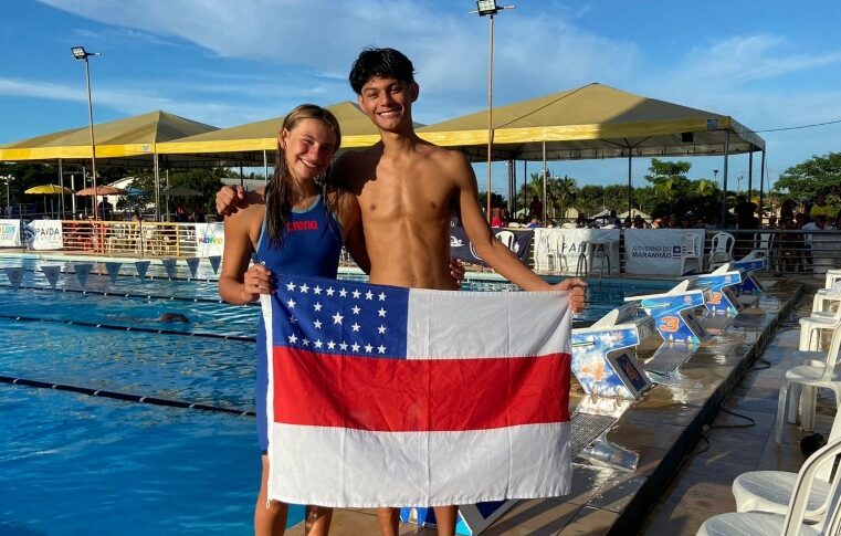 Nadadores amazonenses quebram recordes e conquistam troféu na Copa Norte de Natação, no Maranhão