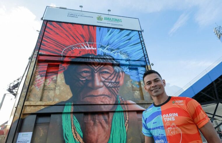 Governador Wilson Lima entrega Bumbódromo reformado com novo mural ‘Brasil, futuro ancestral’