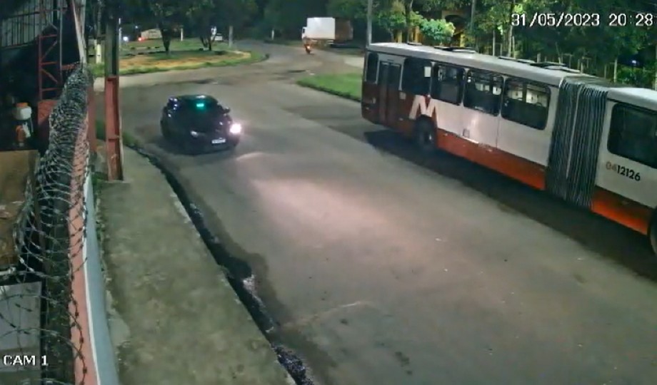 Em Manaus, câmeras registram ação de quadrilha criminosa na zona leste; veja as imagens