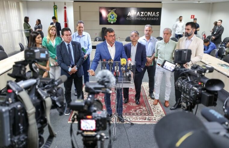 Wilson Lima assina Pacto Nacional das Águas e lança edital para projetos em Unidades de Conservação