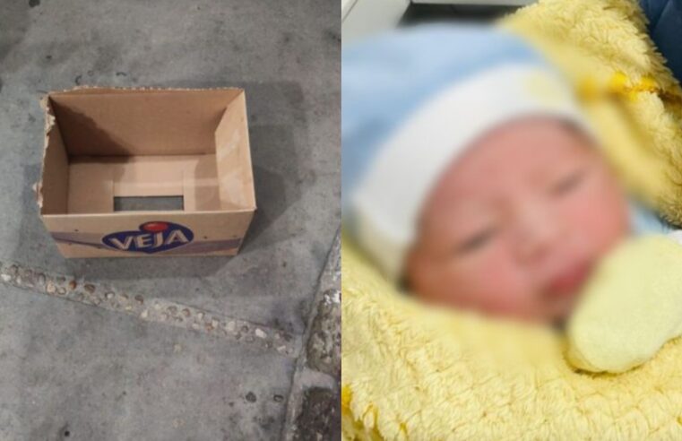 Em Manaus, recém-nascido é encontrado em caixa de papelão no Santa Etelvina
